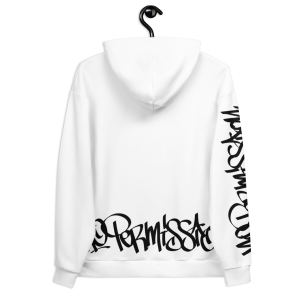 No Permission Hoodie - white